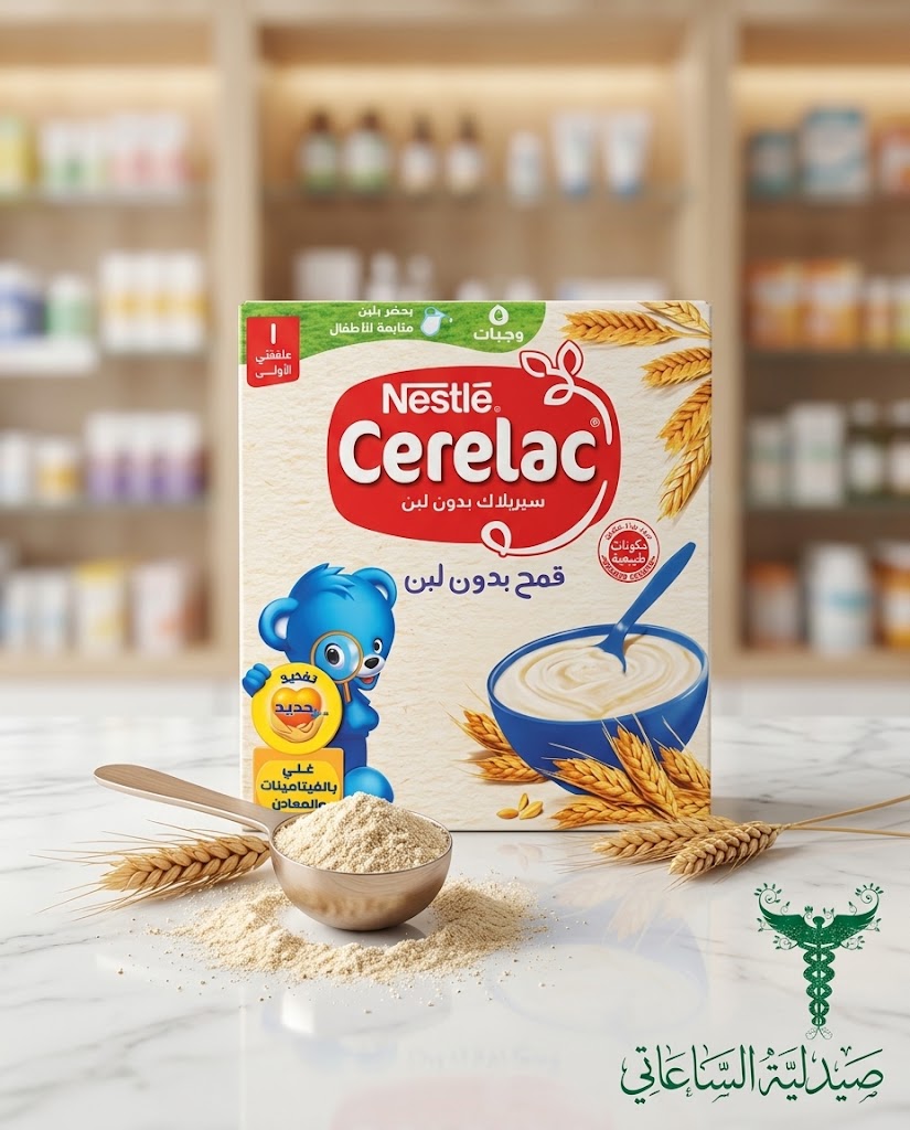 سيريلاك علبة 125غ قمح بدون لبن